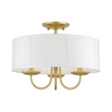 Crofters Mount 3 Light 16 Inch Wide Semi Flush Mount by Bailey Street Home - 218-BEL-1094665