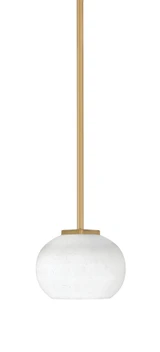 Franklin 1 Light Stem Hung Mini Pendant 5.75 Inch X 7 Inch Length by Toltec - 1201-575-7