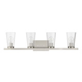 Cityview 4 Light Vanity Light by Livex - 17624