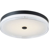 Iris 40W 1 LED Flush Mount 20 Inch Tall and 3.34 Inch Wide by Abra - 30042FM