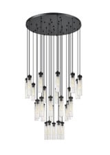 Beau 27 Light Chandelier 12.75 Inches Tall and 36 Inches Wide by Z-Lite - 740P-27R