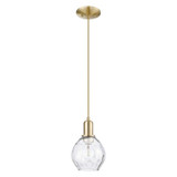 Waverly 1 Light Cord Hung Mini Pendant 9.33 Inch X 6 Inch by Innovations - 716-1P-G362