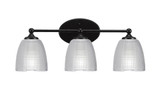 Capri 3 Light Vanity Light 21.75 Inch Length by Toltec - 5913-852175