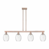 Preston 4 Light Stem Hung Island 11.63 Inch and 48 Inch Wide by Innovations - 716-4I-G459-6