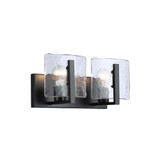 Aenon 2 Light Bath Vanity 6.75 Inch Tall and 14.25 Inch Wide by Golden - 3164-BA2