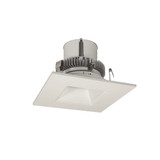 Cobalt Click 12W LED 4 Inches Retrofit Square Regress Reflector by Nora - NLCBC2-456/10LE4EM