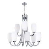 Taylor 9 Light Large 2 Tier Chandelier by Maxim - 21657SW