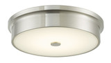 Spark 16W 1 LED Light Flush Mount by Abra - 30097FM