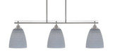 Odyssey 3 Light Oversized Linear Island Pendant 40 Inch Length by Toltec - 2636-40-115-40