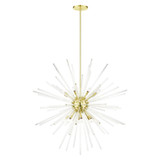 Utopia 16 Light Oversized Foyer Chandelier by Livex - 41260