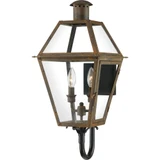 Rue De Royal 2 Light Candle Style Wall Lantern 23.5 Inch Tall by Quoizel - RO8311