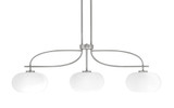 Cavella 3 Light Small Island Pendant 42 Inch Length by Toltec - 3936-214