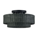 Weavington 4 Light Extra Large Semi Flush Mount 21 Inch Wide by Livex - 60049