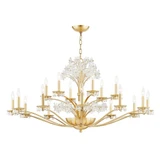 Beaumont 20 Light Oversized Chandelier by Hudson Valley - 4452