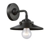 Railroad 1 Light Traditional Wall Sconce 8.25 Inch Length by Innovations - 284-1W-M1-M7