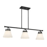 3 Light Modern Linear Chandelier by Meridian M100125 - M100125