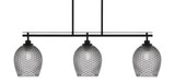 Odyssey 3 Light Island Pendant 39.5 Inch Length by Toltec - 2636-MB-4902