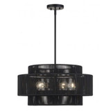 Acordia 5 Light Pendant 17.5 Inch Tall and 22 Inch Wide by Livex - 49124