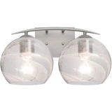 Jilly 2 Light Vanity Light by Besa - 2WC-JILLY