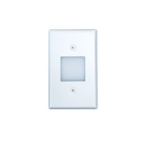 1W LED Mini Step Light with Lens Face Plate by Nora - NSW-6629