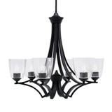 Zilo 6 Light Medium Chandelier by Toltec 566-MB-460 - 566-MB-460
