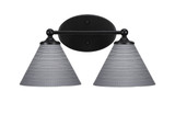 Capri 2 Light Vanity Light 15.75 Inch Length by Toltec - 5912-8251575