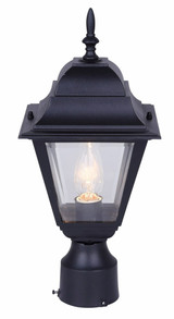 1 Light Outdoor Post Mount 16.75 x 7.25 Inches by Canarm - IOL1311