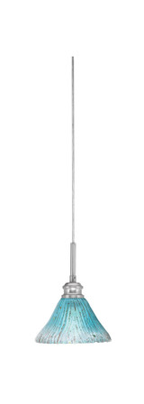 Edge 1 Light Small Cord Pendant 9 Inch Tall by Toltec - 1152-7-9