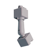 Slope Adapter for 2 Wire J Fixture to H Track Head 1.5 x 1.5 Inch by Nora  - NT-334