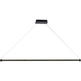 ORB 36.8W 1 LED Liner Bar Pendant 4.5 Inch Tall X 49.3 Inch Length by Abra - 10025PN
