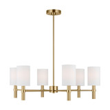 Manor 6 Light Large Chandelier by Visual Comfort Studio - DJC1146