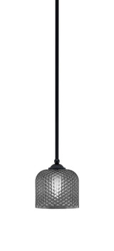 Zilo 1 Light Stem Hung Small Pendant 6.5 Inch Tall by Toltec - 560-GP-4612