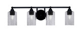 Paramount 4 Light Vanity Light 29 Inch Length by Toltec - 3424-825-30