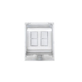 Dual Duplex Switch Weatherproof Gang Box by Eurofase Heating - EFDOWP