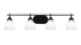Odyssey 4 Light Vanity Light 39.75 Inch Length by Toltec - 2614-BN-4760