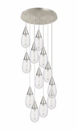 Malone 12 Light Cord Hung Large Pendant by Innovations - 126-450-1P-G450-6
