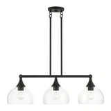 Glendon 3 Light Elegant Linear Chandelier by Livex - 53643