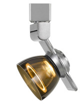 12W One LED Track Light 6 In Tall and 2.75 In Wide by Cal  - 999BS