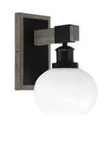 Tacoma 1 Light Wall Sconce 11 Inch Tall by Toltec - 1841-7-11-