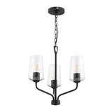 Celino 3 Light Chandelier 17.87 Inch Tall and 18 Inch Wide by Progress - P400440