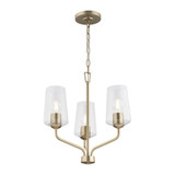 Blackwood Grove 3 Light Chandelier 17.87 Inch Tall and 18 Inch Wide by BSH - 70-BEL-1375155