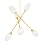 Alberton 6 Light Oversized Chandelier by Hudson Valley - 5052