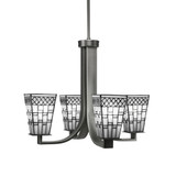 Apollo 4 Light Medium Chandelier by Toltec 574-21751775 - 574-21751775