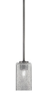 Atlas 1 Light Stem Hung Mini Pendant 7 Inch Tall X 3.5 Inch Wide by Toltec - 4501-MB-541