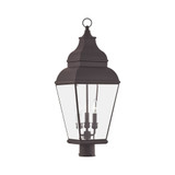 Sunningdale Pastures 3 Light Outdoor Post Top Lantern 10 x 28.25 In by BSH - 218-BEL-189828