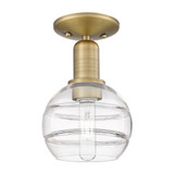 Rochester 1 Light Semi Flush Mount 9.38 Inch X 5.88 Inch by Innovations - 716-1C-G556-6