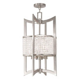Grammercy 4 Light Medium Pendant 26 Inch Tall by Livex - 50567