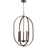 Collins 4 Light Large Pendant by Quorum - 8044-4