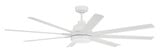 Rush 8 Blade Ceiling Fan with Light Kit 65 Inch Wide by Craftmade - RSH65-8