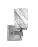 Corbin 1 Light Wall Sconce 9.5 Inch Tall and 4 Inch Wide by Toltec - 2311-95-4